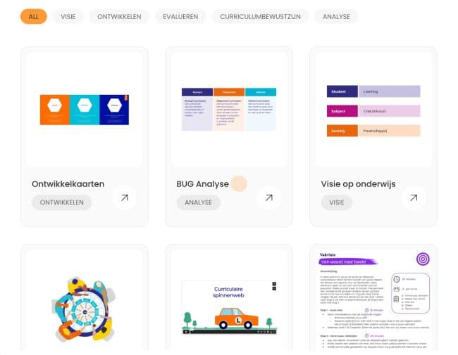Pagina uit De leraar als ontwerper over de toolbox