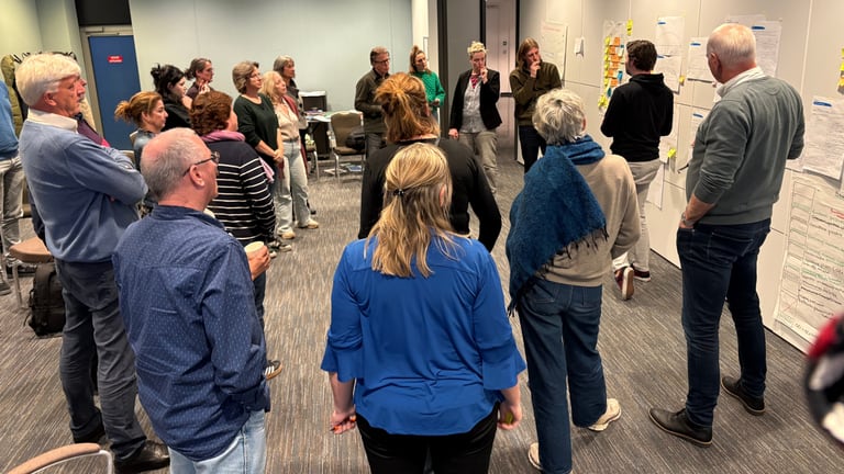 Team werkt samen aan leeruitkomsten